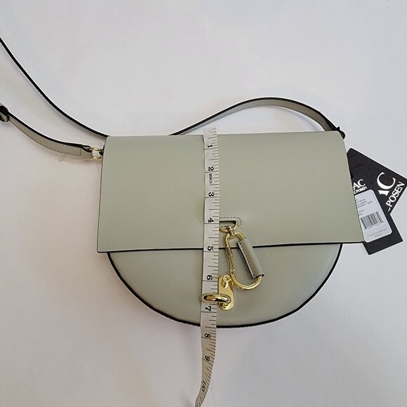 ZAC POSEN Belay Leather Saddle Crossbody Bag - Picture 16 of 16